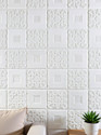 Onbet 70 cm 3D Decorative Foam White