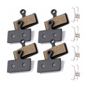 Onbicle Cycle Disc Braking Pads 4pair MTB Mountain Resin Bicycle Brake Pad Disc Machine Bicycle Brake Disk
