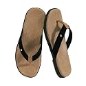 ONCAI Women's Flat Flip Flops Square Thong Sandals with Leaf Printed Summer Beach Daily Casual Dressy Soft Cushion Sandalias Mujer Lightweight Outdoor Waterproof Rubber Sole US Size 6-12