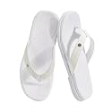ONCAI Women's Flat Flip Flops Square Thong Sandals with Leaf Printed Summer Beach Daily Casual Dressy Soft Cushion Sandalias Mujer Lightweight Outdoor Waterproof Rubber Sole US Size 6-12