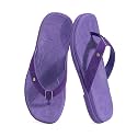 ONCAI Women's Flat Flip Flops Square Thong Sandals with Leaf Printed Summer Beach Daily Casual Dressy Soft Cushion Sandalias Mujer Lightweight Outdoor Waterproof Rubber Sole US Size 6-12