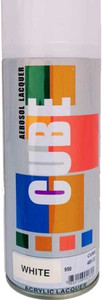 cube car scratch remover  color spray scralet white spray paint 400 ml pack of 0