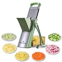 ONCE FOR ALL Safe Mandoline Slicer Plus, Bigger Size, Veggie Slicer, Green