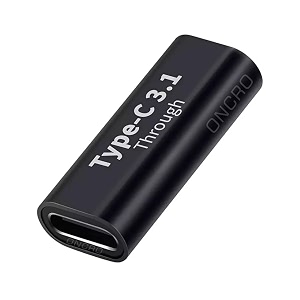 c to c jointer type c coupler female to female type c extender c to c female coupler relay adapter usb 31 type-c adapter extension connector joiner for laptop amp tablet amp mobile phone