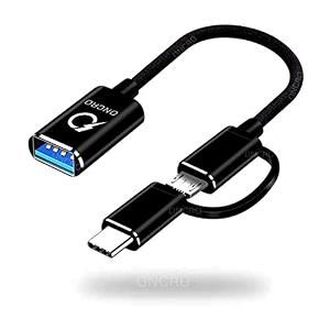 2 in 1 otg adapter otg adapter micro usb type c all in 1 multi otg connector for mobile otg hub usb 30 high speed data transfer converter for android