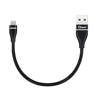 black short usb cable micro usb fast charging power bank android phone galaxy redmi mi realme oppo vivo nokia moto durable braided nylon mini small quick sync data transfer charger 25cm