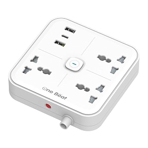 one beat ob-20332-b type c charging amp surge protection box 3 plus