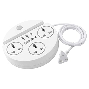 one beat spark 3 2500w power converter with usb charger amp mobile holder 3ac socket  3usb ports i 2 m cord length white spark 3