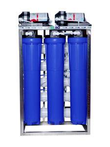 one ro 50 lph commercial uv protection ro water purifier plant stainless steel with tds adjuster  auto shut off 50 l ro  uv water purifier blue