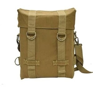one side 20ltr compatible with re all bikes 350500cc one-side jute motorbike saddlebag 20 l tan