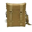 One Side 20ltr Compatible with RE All Bikes 350/500cc One-Side Jute Motorbike Saddlebag (20 L Tan)