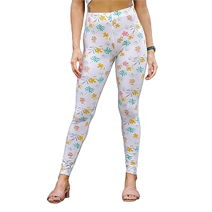 one sky high-waisted printed leggings for women  stylish comfortable amp stretchy yoga pants with fashionable graphic patterns  opaque athletic amp seamless gym leggings