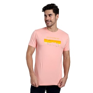 ONE SKY Round Neck T Shirts for
