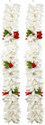 One Top Artificial flower Gajra Hair Accessories Reuseble Juda Maker Women (Pack Of2) Hair Accessory Set (Multicolor)