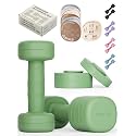 One-Twist Adjustable Dumbbell Set 2LB 3LB