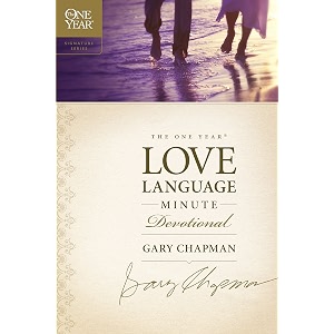 the one year love language minute devotional one year signature line