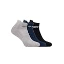 ONE8 Men's Cotton Socks | Low-Ankle & Semi-Cushioned Sock | Casual & Sports Wear | Pack of 3