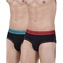 ONE8 Men's Cotton Modern Regular Solid Brief