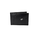 ONE8 by Virat Kohli Premium Leather Lightweight Credit Card Holder Wallet with RFID Blocking Lining for Men| Perfect for Gifting Purposes - Black