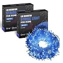 One94Store LED Pixel String Light Pack of 3 – 36 Ft Copper Wire Fairy Lights, Bright Blue Decorative Lights for Diwali Decoration, Home Décor, Pooja, Festival, Christmas, Wedding &amp; Party