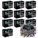 One94Store LED Pixel String Light Pack of 10 – 36 Ft Copper Wire Fairy Lights, Bright Multicolor Decorative Lights for Diwali Decoration, Home Décor, Pooja, Festival, Christmas, Wedding &amp; Party