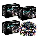 One94Store 36 Ft Warm White LED Pixel String Lights | 360° Copper Wire Fairy Lights for Diwali, Christmas, Wedding, Party, Indoor &amp; Outdoor Decoration | Serial LED Lighting | Pack of 3