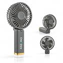 One94Store Portable Fan Rechargeable with LED Light
