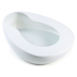 onedone bedpan for women men elderly female male bedridden patient hospital home bed pan emergency device white