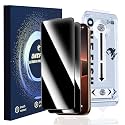 OneFish Full Edge Tempered Glass Screen Protector for iPhone 11 Pro/X/XS 5.8 inch 2 Pack Edge Reinforcement, Self-Aligning Installation, Case Friendly Privacy Screen Protectors