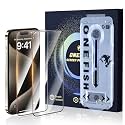 OneFish Screen Protector for iPhone 16 Pro, HD Clear, Full Edge Coverage 6.3" 16 Pro,Scratch Resistant, Bubble Free, Easy Installation, Auto Dust-Elimination, 2 Pack