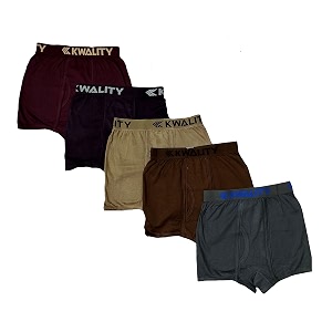 OneHalf Kids Boys Cotton Boxer Pack of