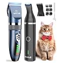 oneisall Cat Clippers and Paw Trimmer 3 in 1 Cat Grooming Kit