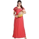 Onekbhalo Women39s- Full Sleeves-Feeding- Nursing- Maternity NightyMaxiGownNightdressNightwear-