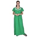 Onekbhalo Women39s- Full Sleeves-Feeding- Nursing- Maternity NightyMaxiGownNightdressNightwear-