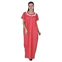 Onekbhalo Women39s- Full Sleeves-Feeding- Nursing- Maternity NightyMaxiGownNightdressNightwear-