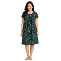 Onekbhalo Women Cotton Night Dress Printed Culf
