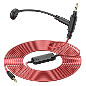 oneodio 35 mm cable with boom mic