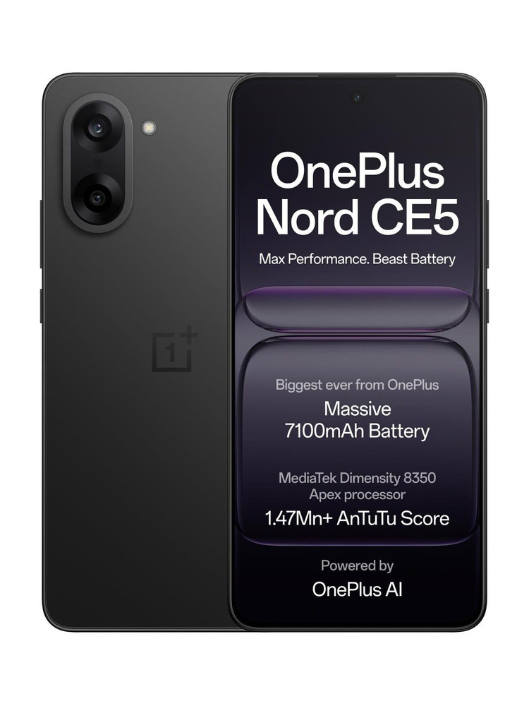 OnePlus Nord CE5 5G (Black Infinity, 256 GB) (12 GB RAM) - Price