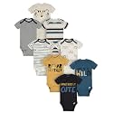 Onesies Brand Baby Boys' 8-pack Short Sleeve Mix &amp; Match Bodysuits