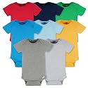 Onesies Brand Baby Boys' 8-pack Short Sleeve Mix &amp; Match Bodysuits