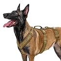OneTigris Dog Harness No Pull Adjustable Tactical Harness with Soft Padding