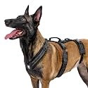 OneTigris Dog Harness No Pull Adjustable Tactical Harness with Soft Padding