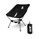 OneTigris Tigerblade Camping Chair, Lightweight Folding Backpacking Hiking Chair, Compact Portable 330 lbs Capacity