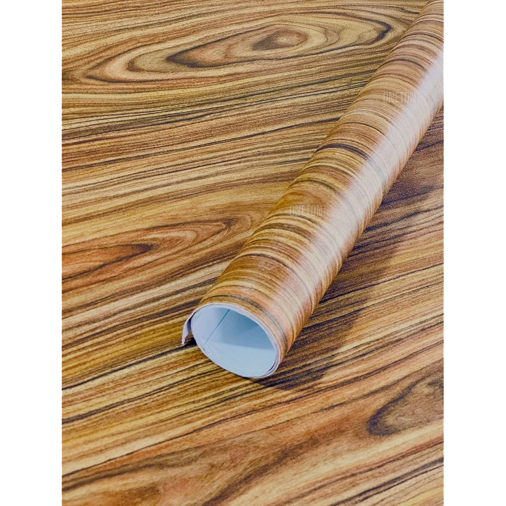 ONETON Self Adhesive Wood Grain Wallpaper Waterproof Wood Grain Old ...