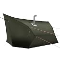 Onewind Penumbra Hot Tent, 14ft Camping Hammock Tarp for 4-Season, Waterpoof and Flame Retardant Hammock Rain Fly with Stove Jack for Winter, Outdoor Camping, OD Green