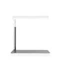 ONF Extension Stand Holder for Flat Nano or Flat Nano Plus Aquarium LED Light, Fish Tank Plant Lamp, Adjustable Tank Mount, Extendable Bracket Fixture Kit (not including the lamp) (Silver)