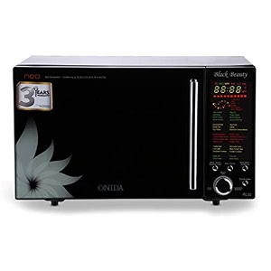 onida 23 l convection oven microwave oven mo23cjs11bn black