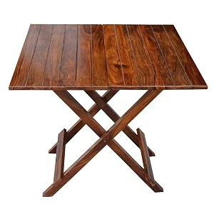 onija sheesham wood folding coffee table accent tables for home  wooden cocktail teapoy table furniture for patio outdoor and garden table honey finish