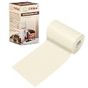 ONine Leather Repair Patch，Leather Repair Tape, 3 x 60 inches Leather Repair Patch for Furniture,Vinyl Repair Kit，Leather Couch Patch，for Sofas, Furniture, Car Seats, Office Chairs(Rice White)