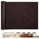 ONine Leather Repair Patch，Leather Repair Tape, 16 x 48 inches Leather Repair Patch for Furniture,Vinyl Repair kit，Leather Couch Patch，for Sofas, Furniture, car Seats(Dark Brown)